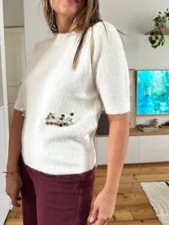 Outlet Loëla Pull Charlize ECRU