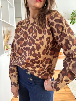 Online Loëla Pull Julia LEOPARD