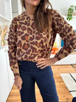 Online Loëla Pull Julia LEOPARD