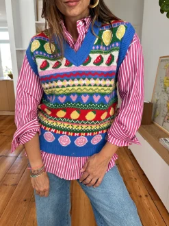 Fashion Loëla Pull Kity BLEU