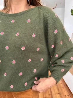 Discount Loëla Pull Maeva KAKI