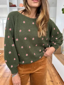 Discount Loëla Pull Maeva KAKI