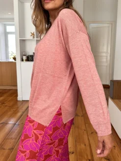 Cheap Loëla Pull Melya VIEUX ROSE
