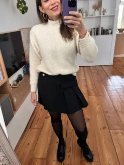 Sale Loëla Pull Mona IVOIRE