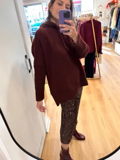 New Loëla Pull Vicka CHOCOLAT