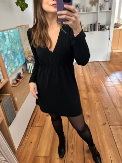 Hot Loëla Robe Anae NOIR