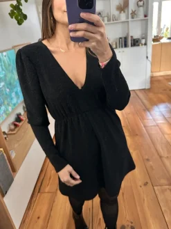 Hot Loëla Robe Anae NOIR