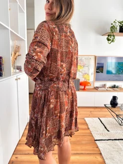 Cheap Loëla Robe Avigail CAMEL