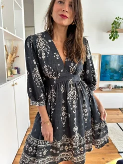 Best Loëla Robe Belize NOIR