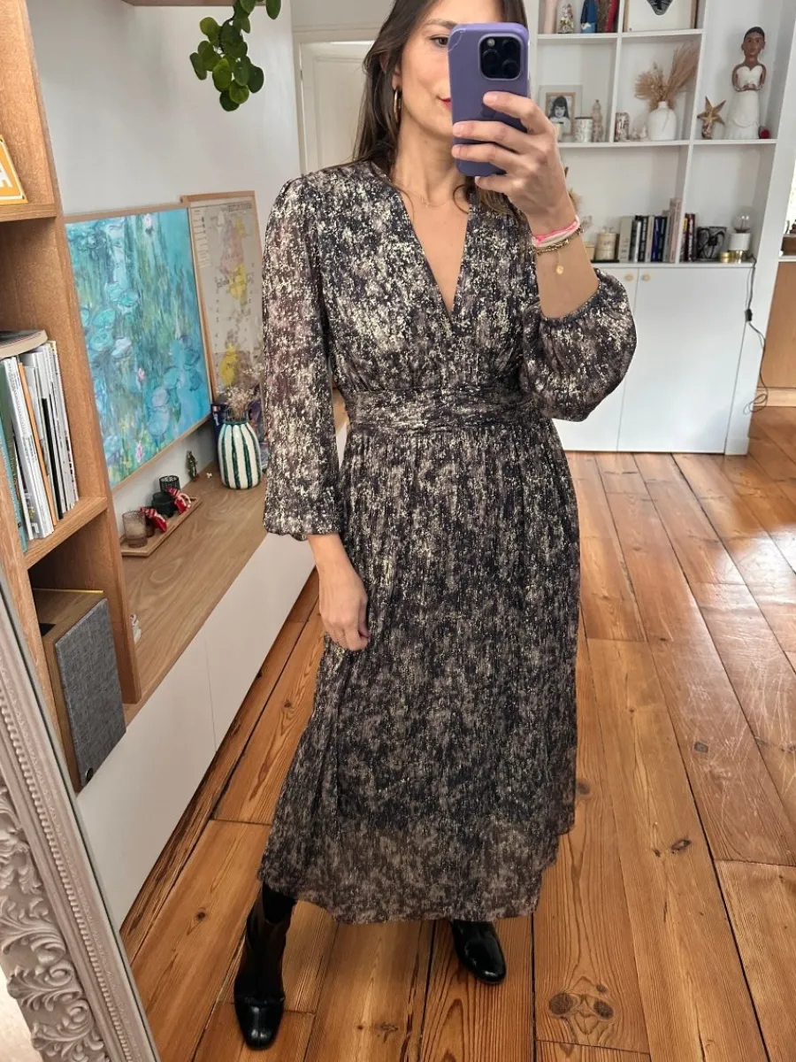 Store Loëla Robe Celine VIOLET