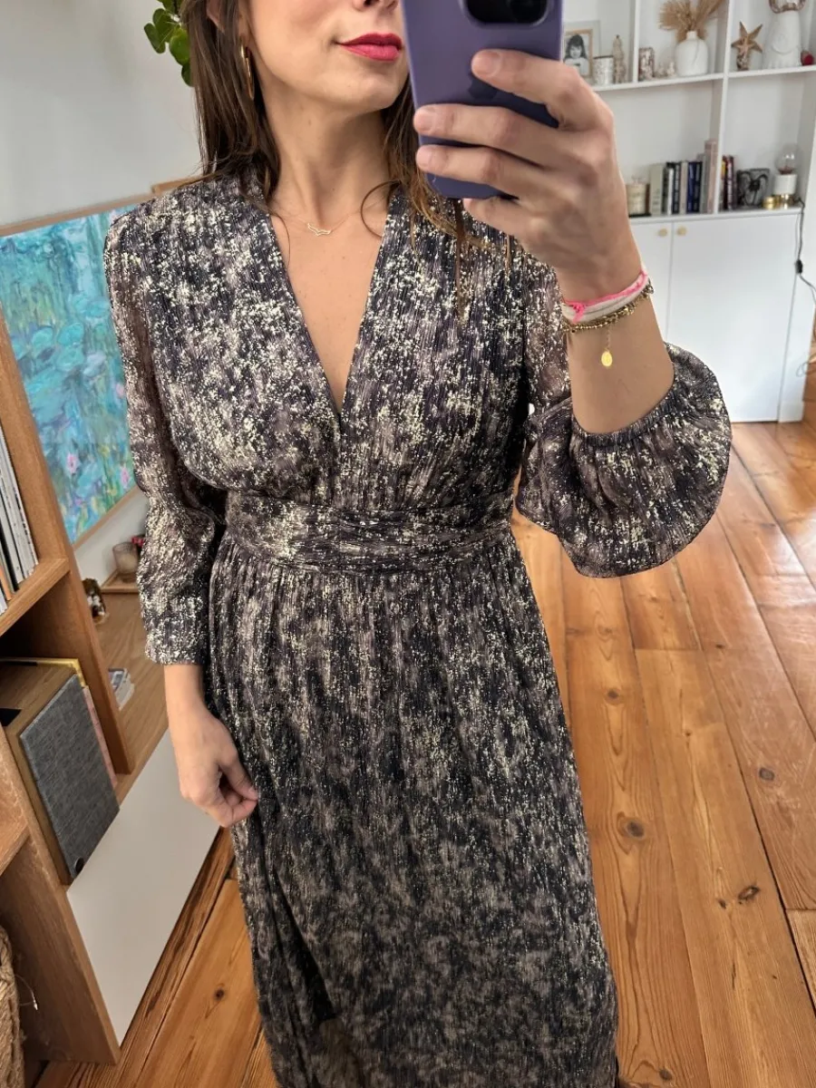 Store Loëla Robe Celine VIOLET