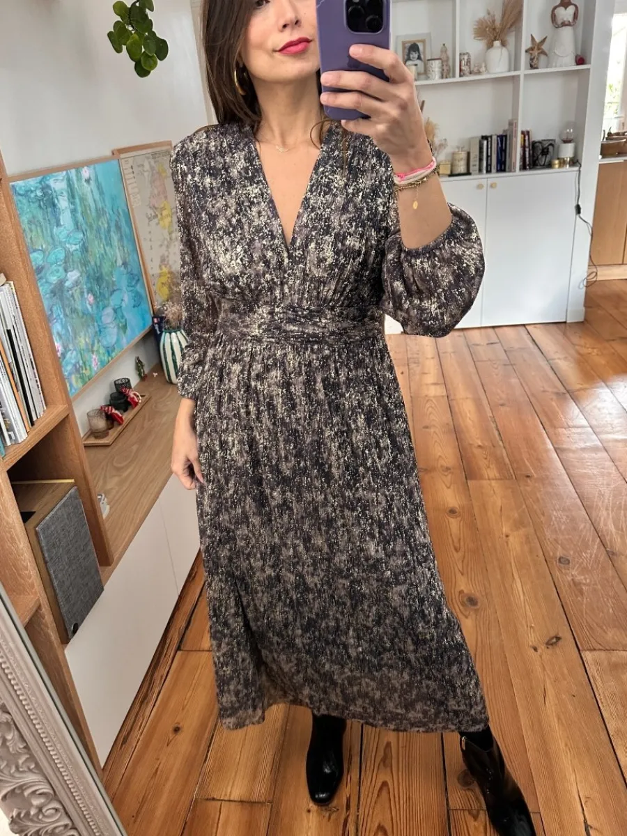 Store Loëla Robe Celine VIOLET