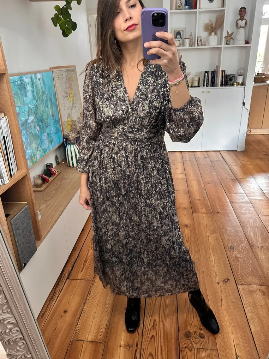 Store Loëla Robe Celine VIOLET