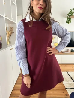 Flash Sale Loëla Robe Charlie BORDEAUX