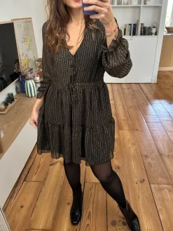 Best Loëla Robe Elise NOIR
