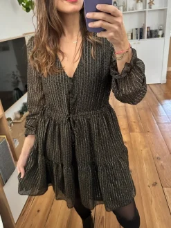 Best Loëla Robe Elise NOIR