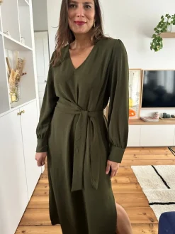 Best Loëla Robe Marcia KAKI