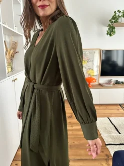 Best Loëla Robe Marcia KAKI