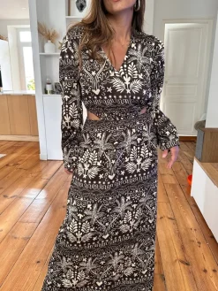 Online Loëla Robe Nemesis CHOCOLAT