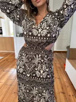 Online Loëla Robe Nemesis CHOCOLAT