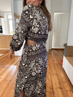 Online Loëla Robe Nemesis CHOCOLAT