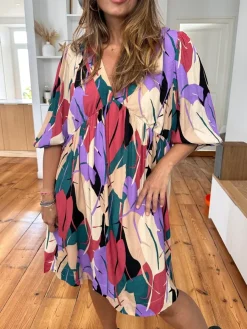 Hot Loëla Robe Nita MULTICO