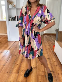 Hot Loëla Robe Nita MULTICO