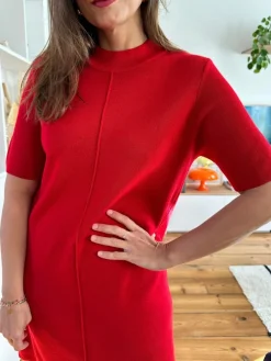 Outlet Loëla Robe Octobre ROUGE