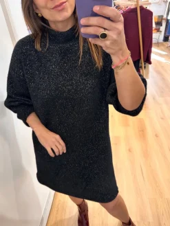 Best Sale Loëla Robe Rose NOIR