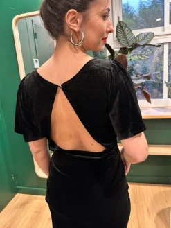 Outlet Loëla Robe Rowan NOIR