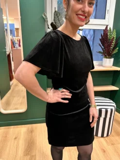 Outlet Loëla Robe Rowan NOIR