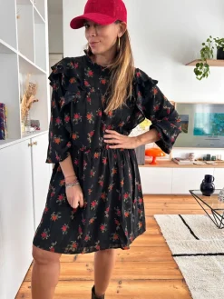 Sale Loëla Robe Sarah NOIR