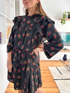 Sale Loëla Robe Sarah NOIR
