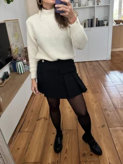 Cheap Loëla Short Marina NOIR