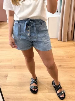 Outlet Loëla Short Sandrine DENIM CLAIR