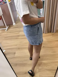 Outlet Loëla Short Sandrine DENIM CLAIR