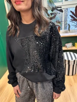 Cheap Loëla Sweat Star NOIR