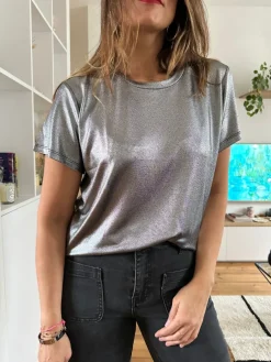 Sale Loëla Top Alizea NOIR
