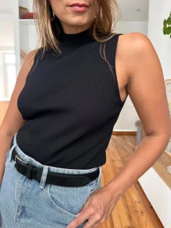 Best Loëla Top Narcisse NOIR