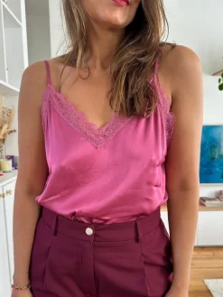Hot Loëla Top Ombre ROSE