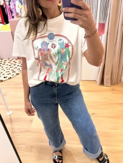 Online Loëla T-shirt Esoteric BLANC