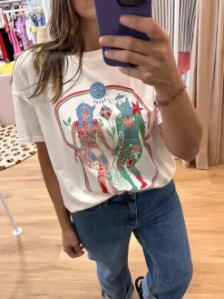 Online Loëla T-shirt Esoteric BLANC