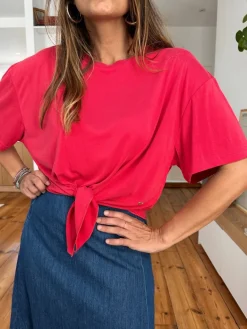 Hot Loëla T-shirt Saphire ROUGE