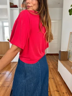 Hot Loëla T-shirt Saphire ROUGE