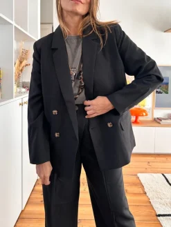 Online Loëla Veste Clarice NOIR