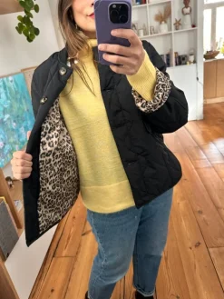 Outlet Loëla Veste Dennis NOIR