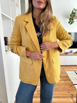 New Loëla Veste Jackie JAUNE