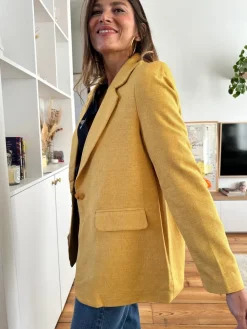 New Loëla Veste Jackie JAUNE