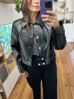 Clearance Loëla Veste Juliet NOIR