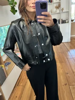 Clearance Loëla Veste Juliet NOIR